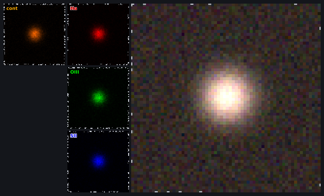 Component mosaic with strip on the left (dark chrome)