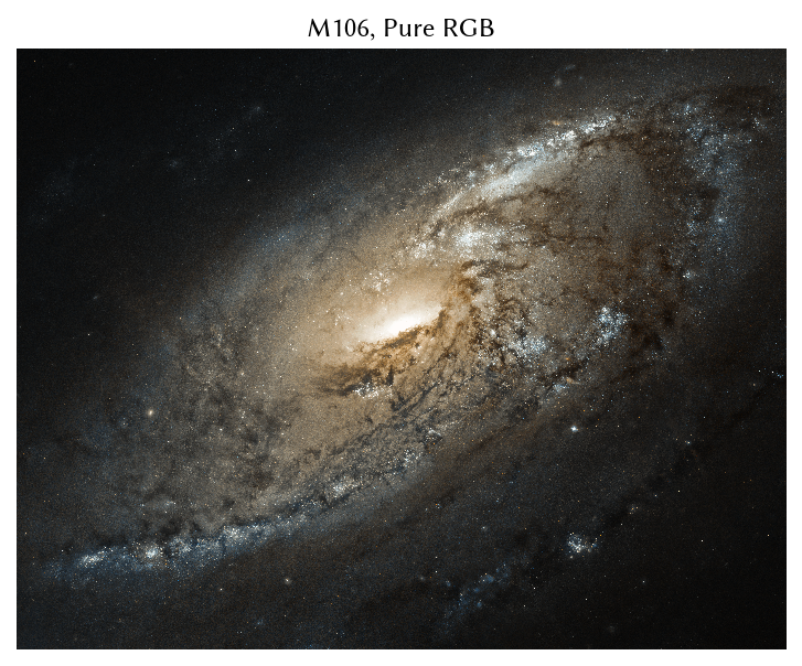 M106 pure RGB stack